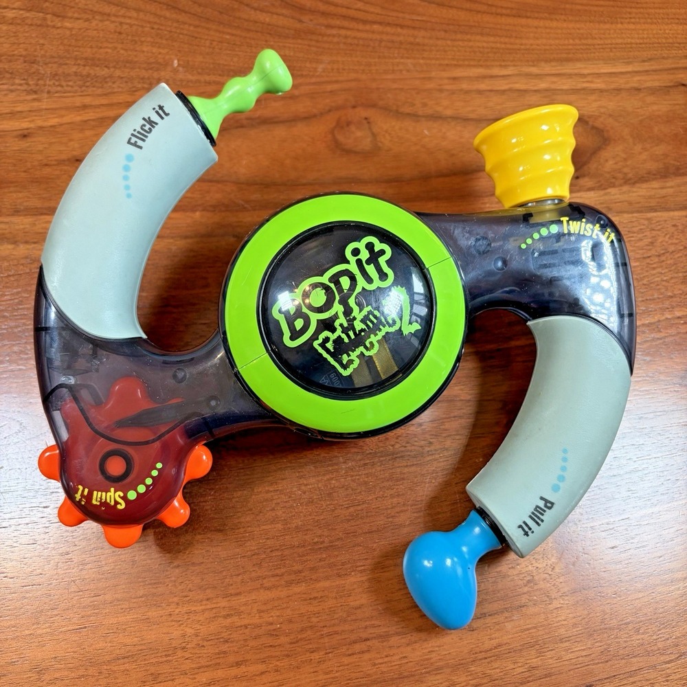 Hasbro Bop It! Extreme 2 Handheld Electronic Game | Tested & Working